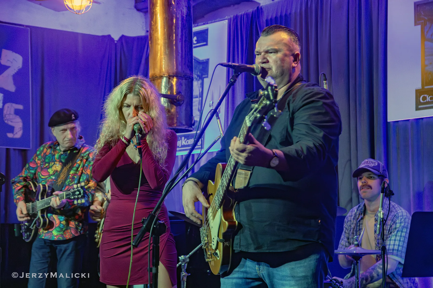 Maraton bluesowy z gwiazdami polskiego bluesa - Sławek Wierzcholski i Nocna Zmiana Bluesa 21:15