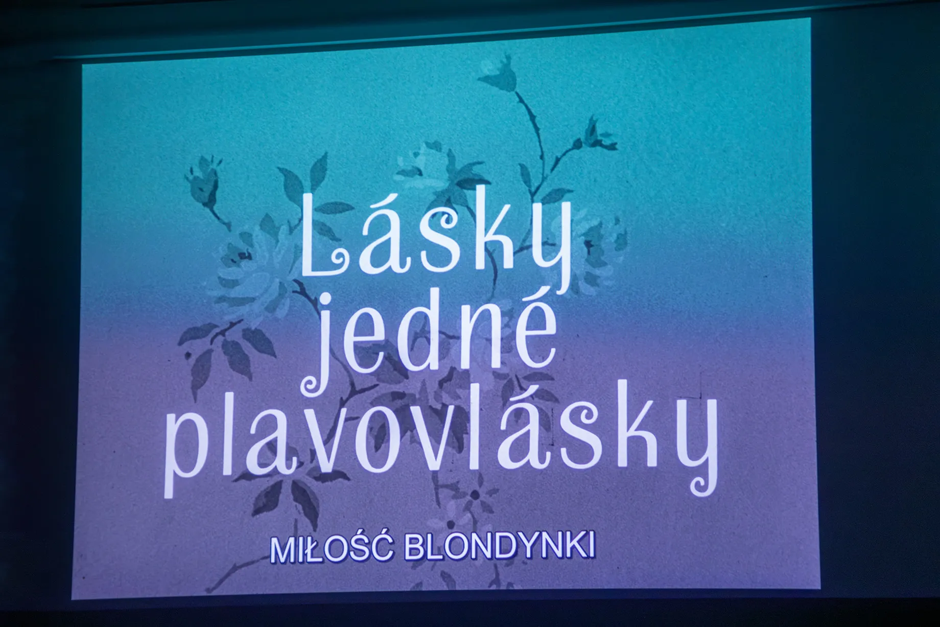 Klub filmowy Cichej Kobiety – pokazy klasyków czeskiego kina „Miłość blondynki” 19:08