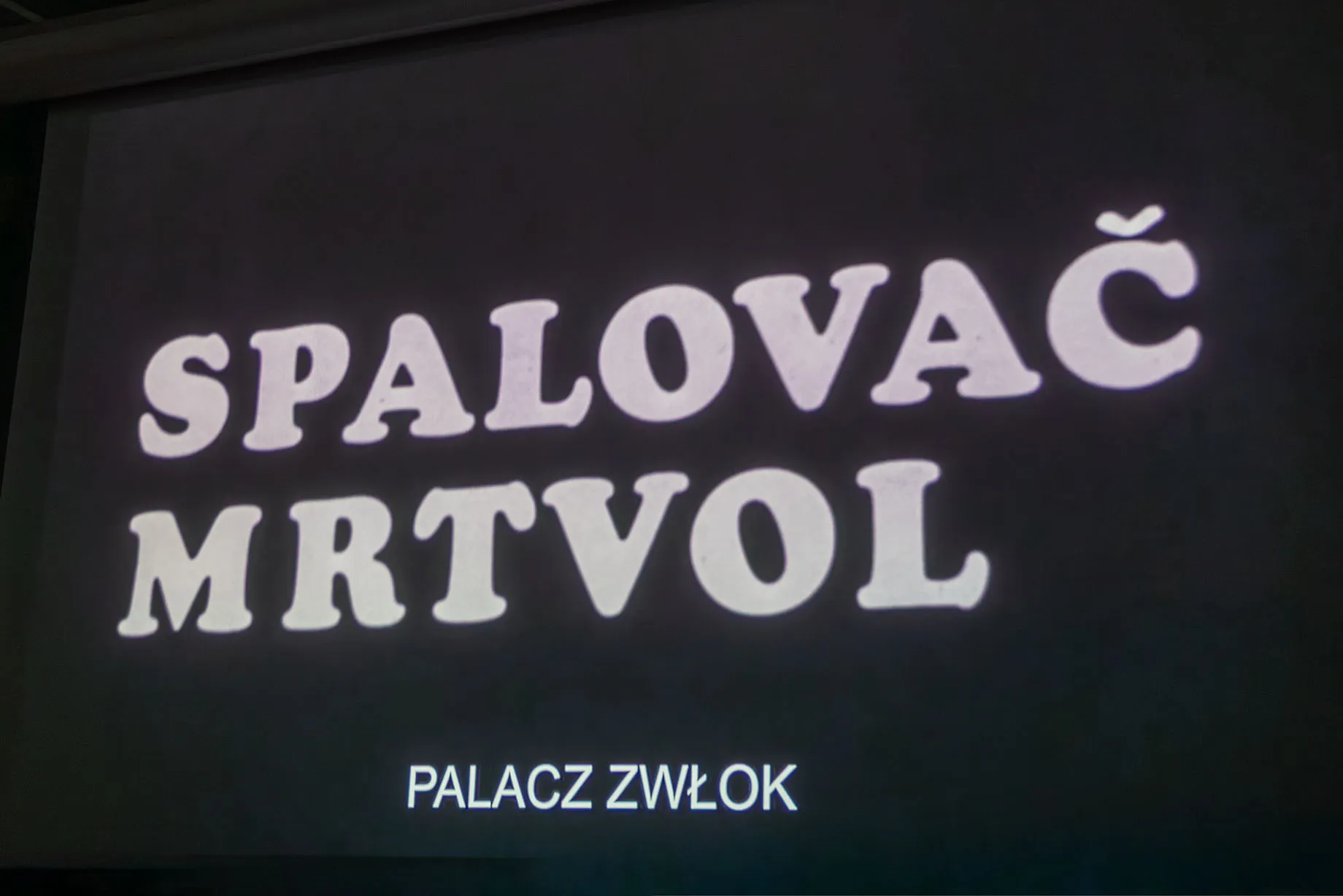 Klub filmowy Cichej Kobiety – pokazy klasyków czeskiego kina –  